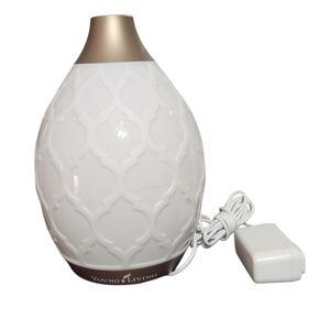 Young Living White and Gold Home Diffuser